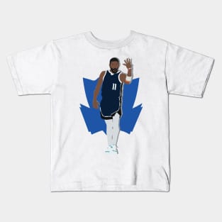 Kyrie Irving Left-handed Skyhook Dallas Mavericks Collage Kids T-Shirt